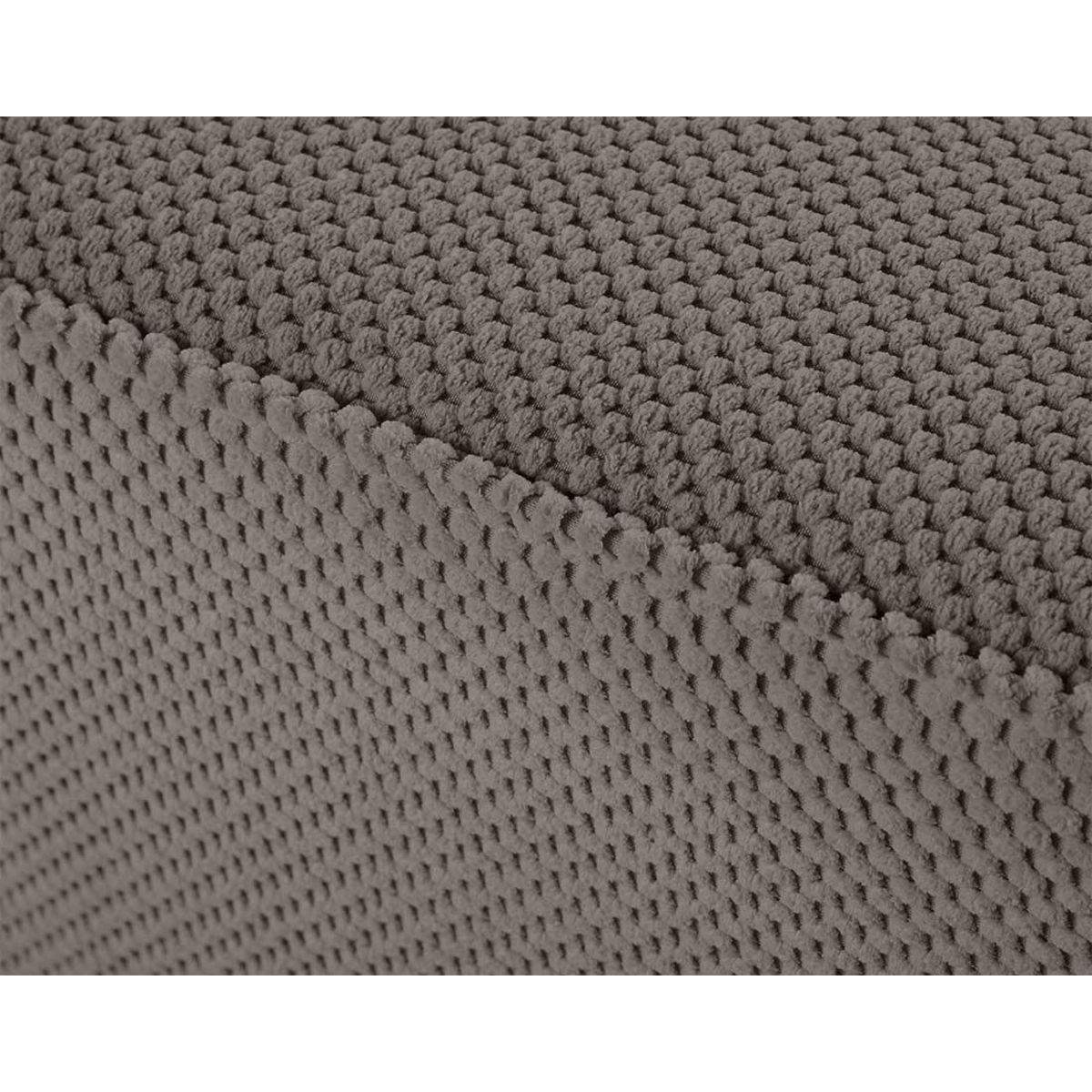 BEST MOBILIER Topaze - fauteuil - en velours texturé