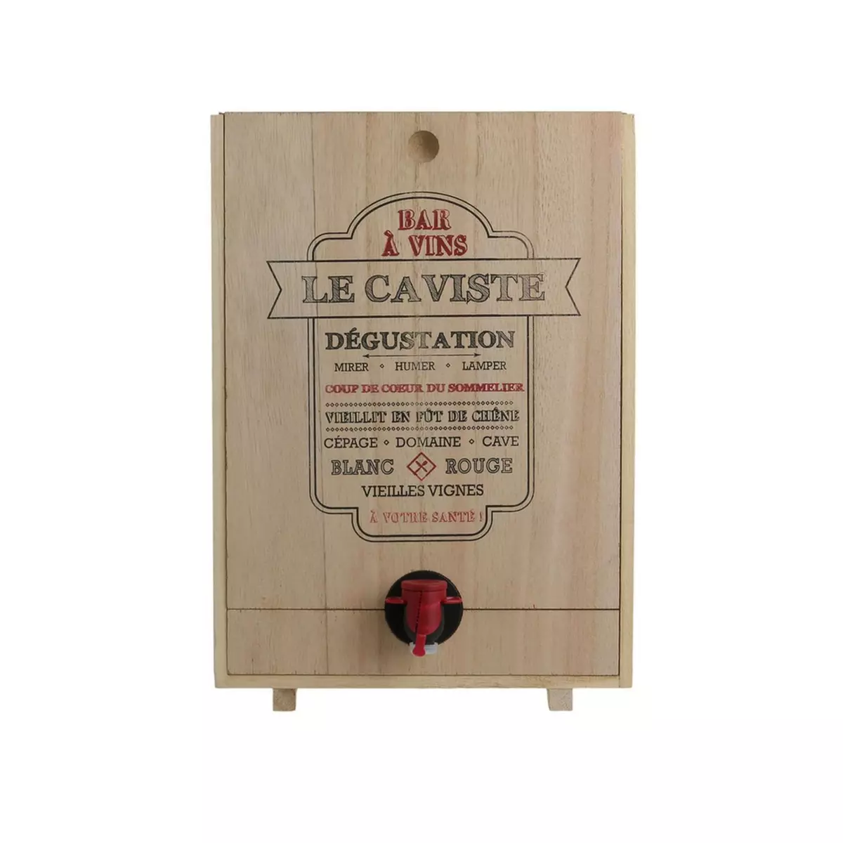 TOTALLY ADDICT Fontaine à vin Bistrot - 3 L et 5 L - Caviste