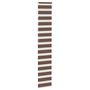 Voir la diapositive 4 : VIDAXL Store zebre marron 40x200 cm largeur du tissu 35,9 cm polyester