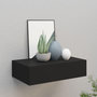 Voir la diapositive 1 : VIDAXL Etagere a tiroir murale noir 40x23,5x10 cm MDF