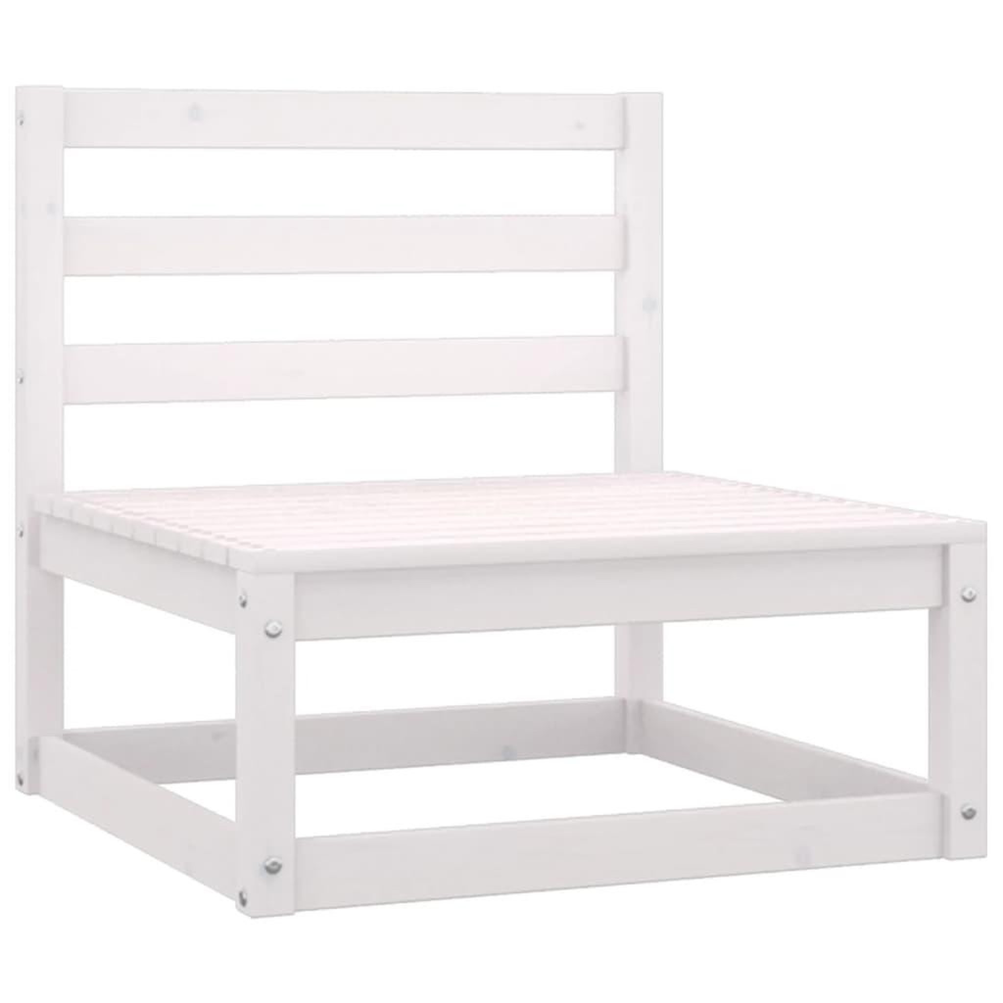 Voir la diapositive 5 : VIDAXL Salon de jardin 9 pcs avec coussins Bois de pin massif