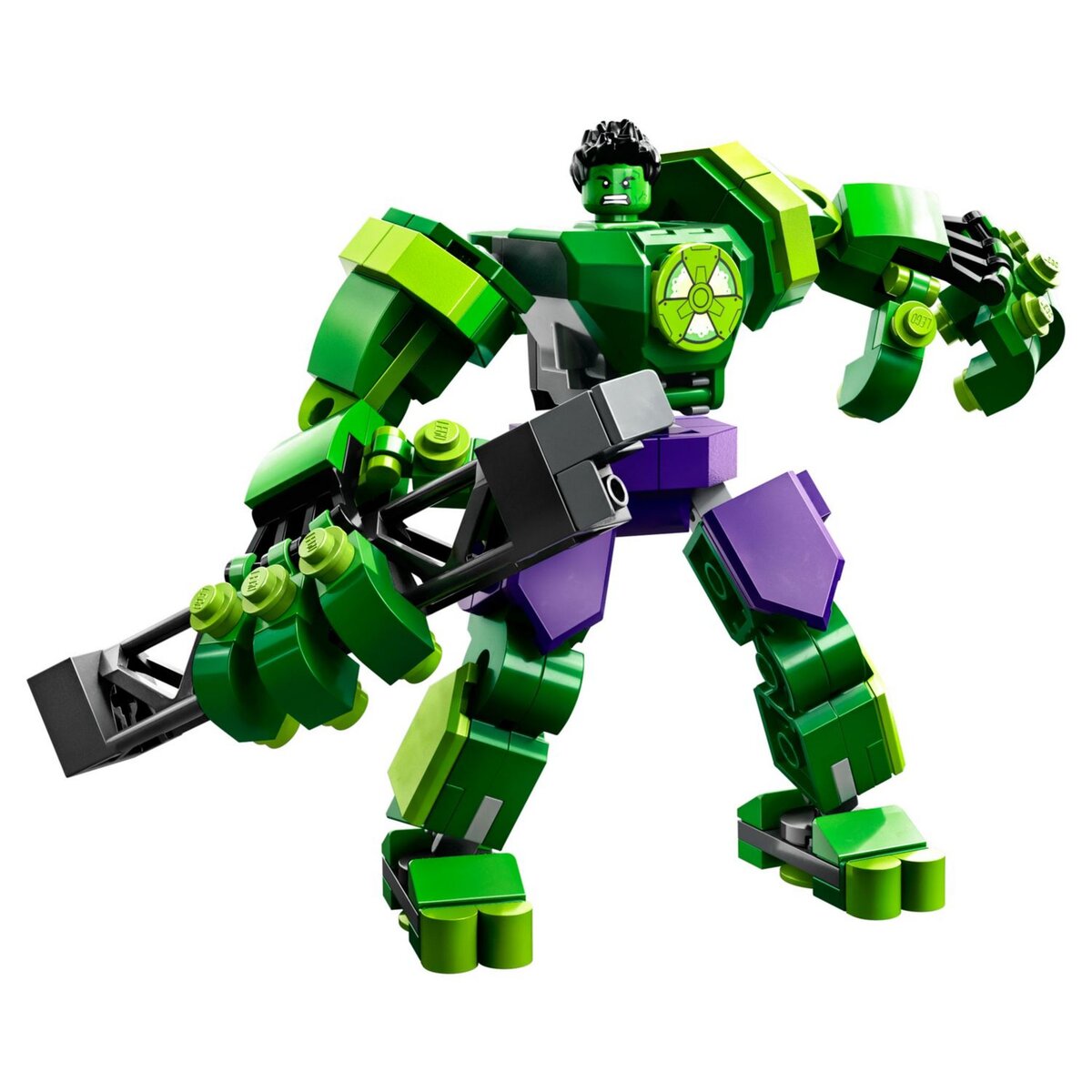LEGO Marvel 76241 L&rsquo;Armure Robot de Hulk, Figurine Avengers, Jouet de Construction, Super-Héros à Collectionner,