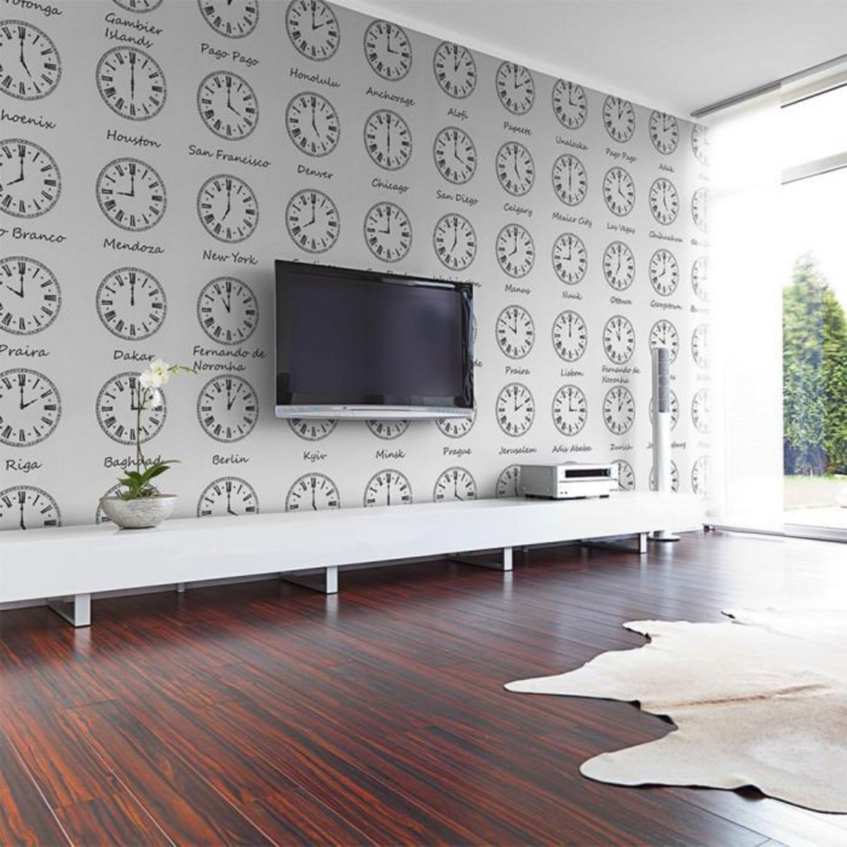 Paris Prix Papier Peint XXL  Quelle Heure est Il ?  270x550cm