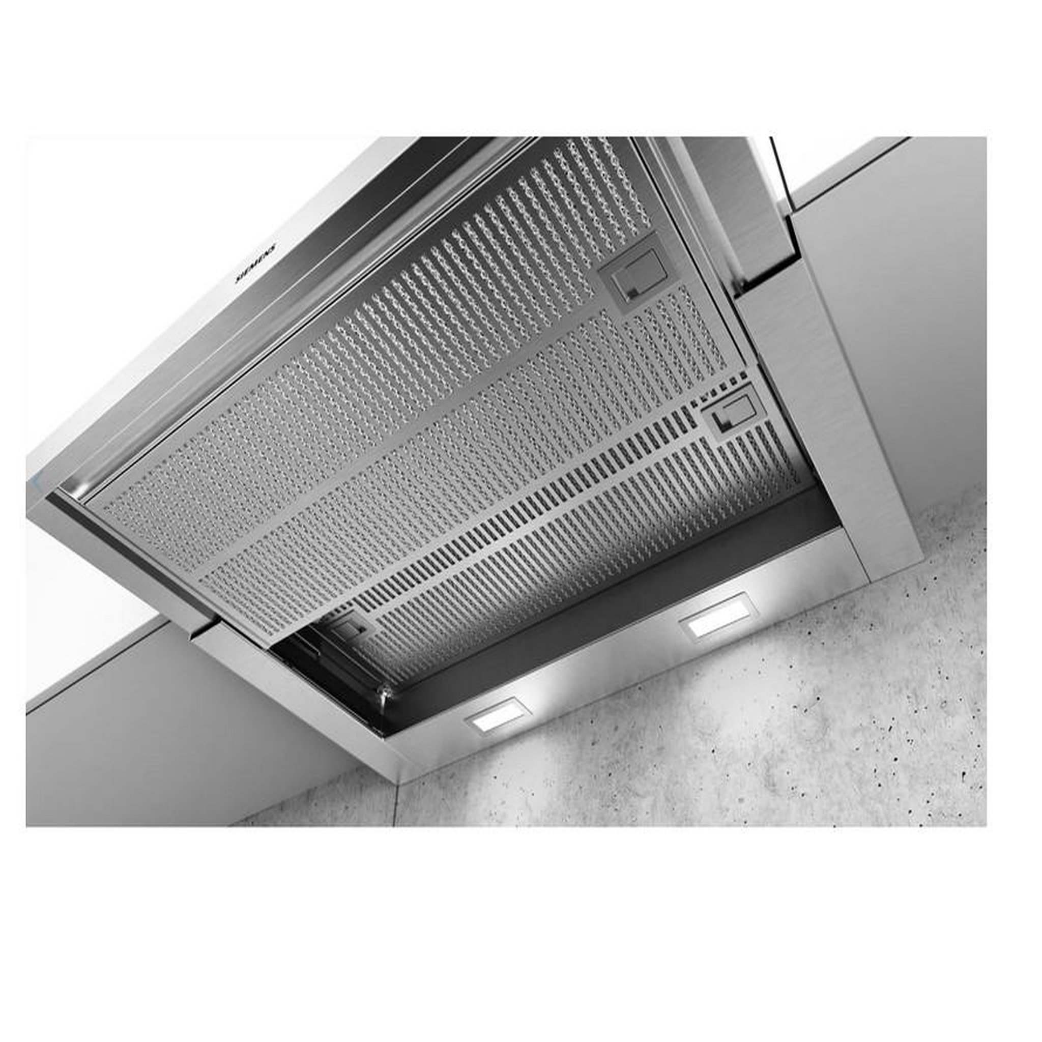 Voir la diapositive 4 : Siemens Hotte télescopique 60cm 392 m³/h inox - li67ra561