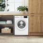 Voir la diapositive 4 : Beko Lave-linge hublot 8kg 1400 tours/min - BM3WFU48411