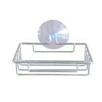 Paris Prix Porte Savon à Ventouse  Filaire Basic  13cm Chrome