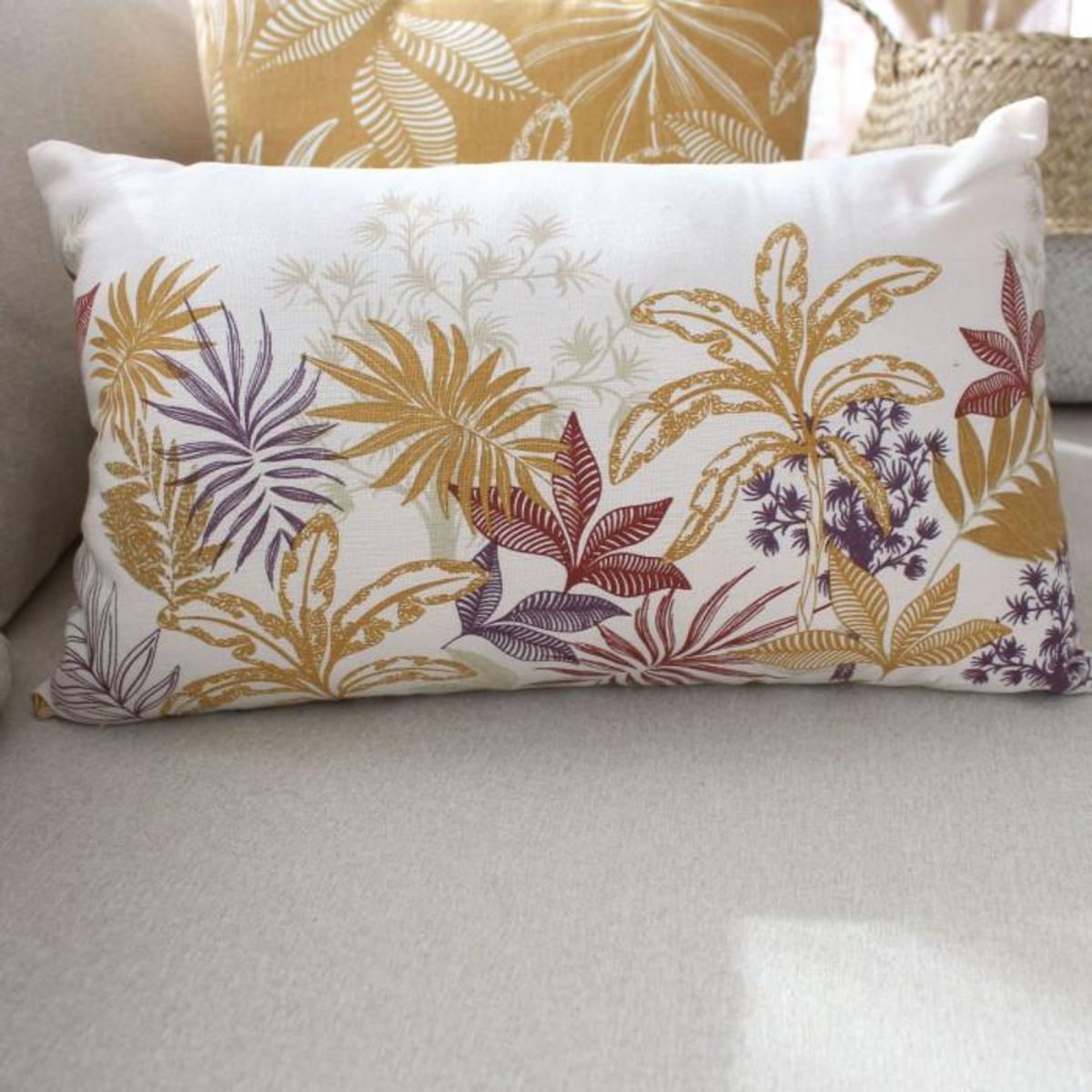 Paris Prix Coussin Déco à Motifs  Hévéa  30x50cm Multicolore