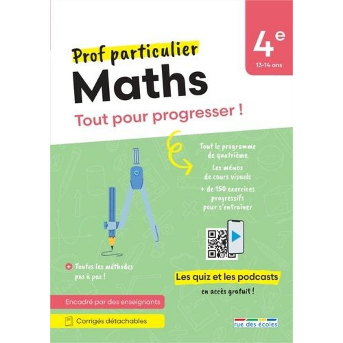 MATHS 4E. TOUT POUR PROGRESSER !, Cronier Aurélie