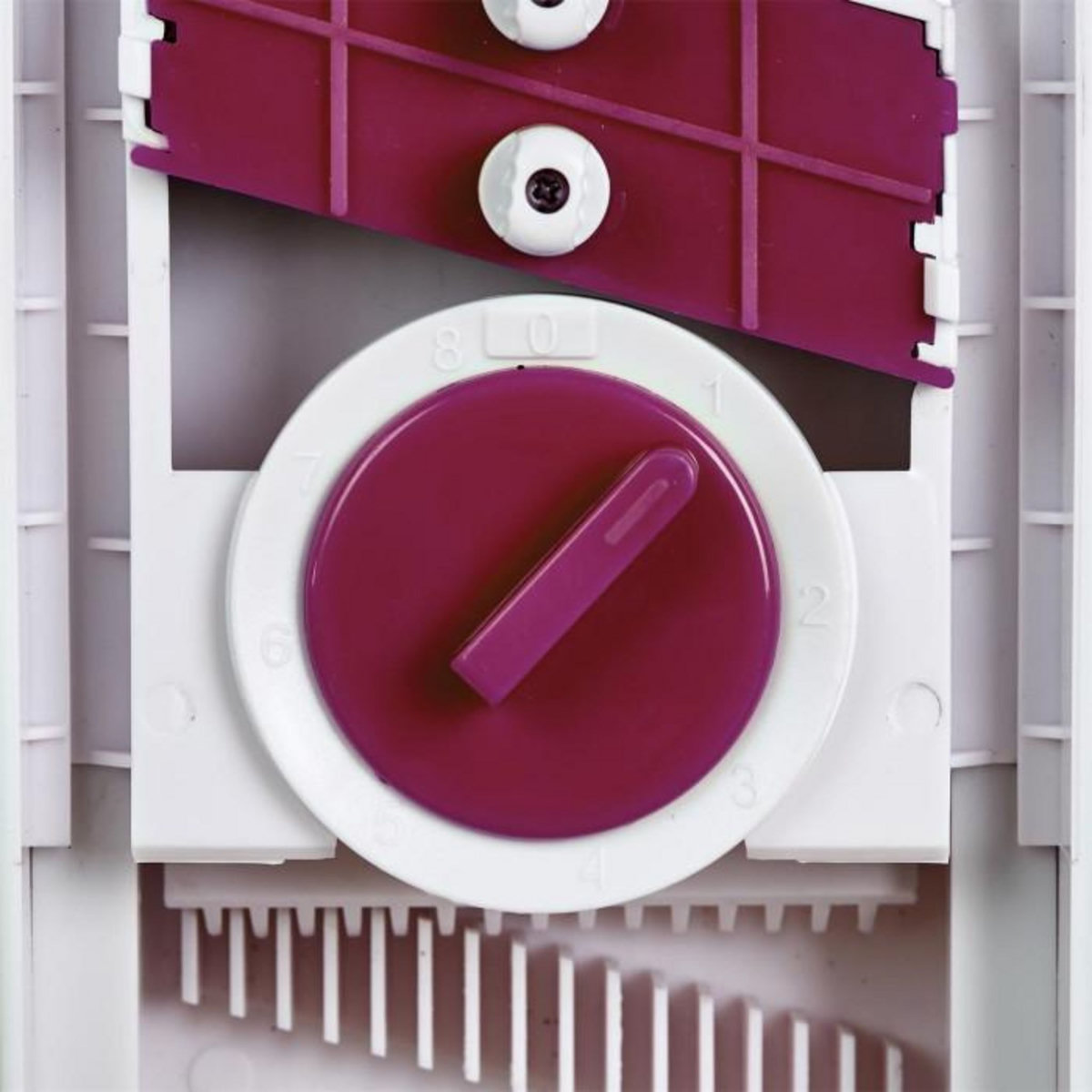 Paris Prix Mandoline avec Manche  4 en 1  33cm Bordeaux