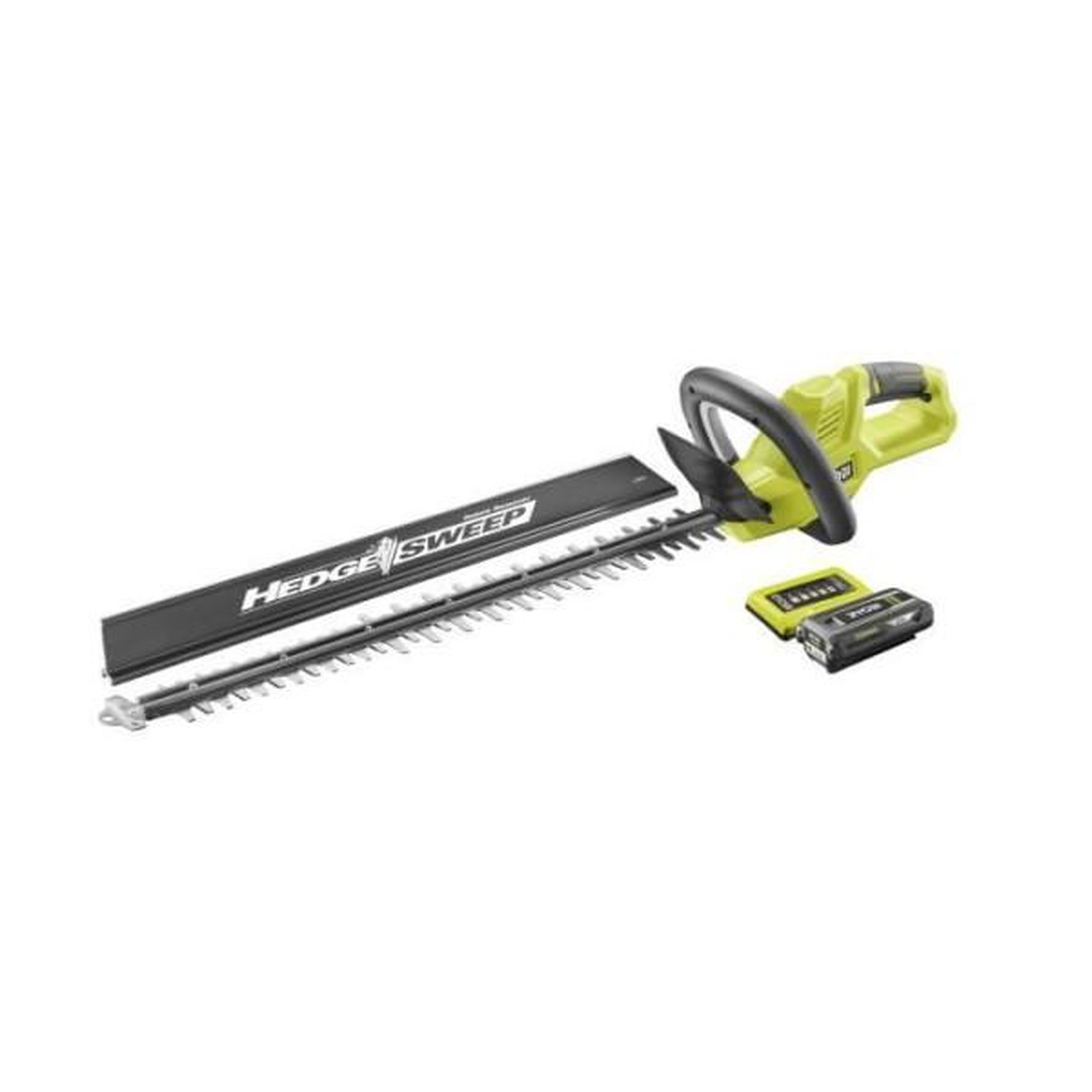 Ryobi Taille-haies - RYOBI - 36 V - Lames 60 cm - Ecartement 26 mm - Fonction scie - 1 batterie lithium+ 36V 2,0 Ah et 1 chargeur 1,7