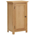 VIDAXL Armoire 45x32x85 cm Bois de chene massif