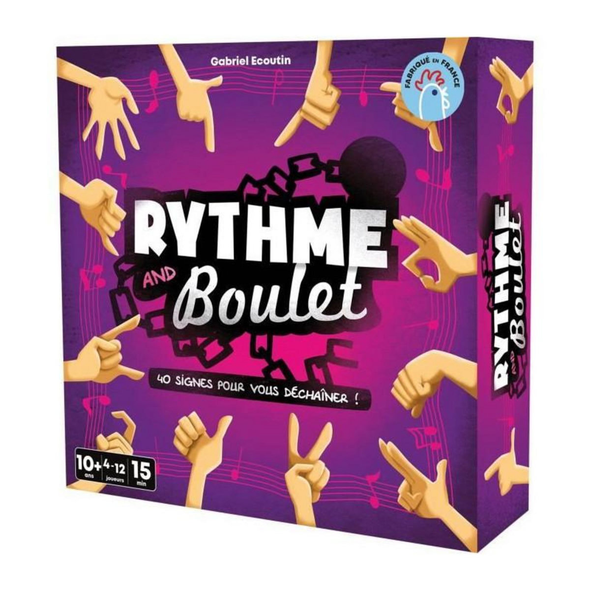 Asmodee Rythme and Boulet - Asmodee - Sens du rythme, observation et ruse seront vos atouts - Des 8 ans