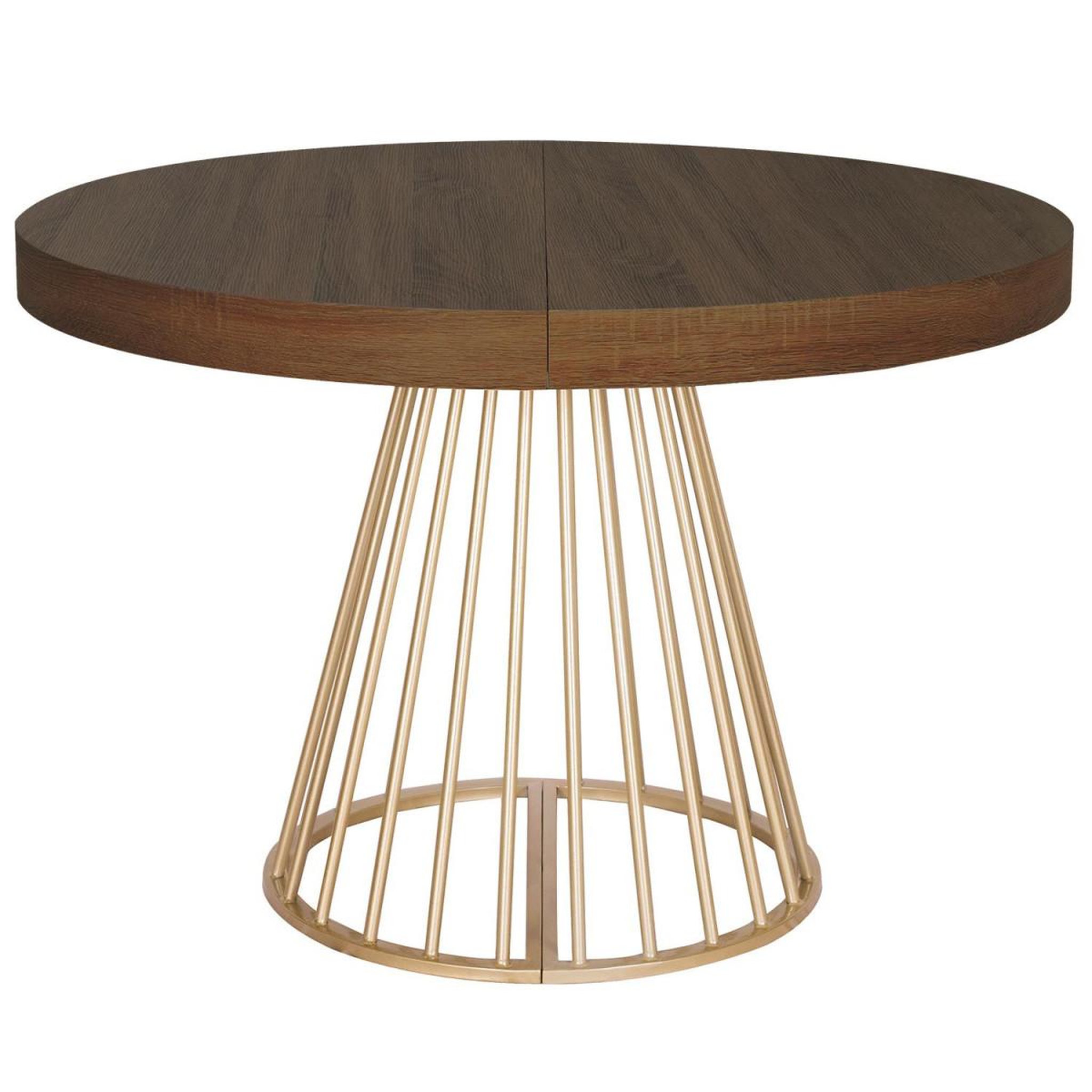 Paris Prix Table de repas extensible  resoa  110-260cm noisette