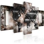 Paris Prix Tableau Imprimé  Graphite Map. Coloris disponibles : Multicolore