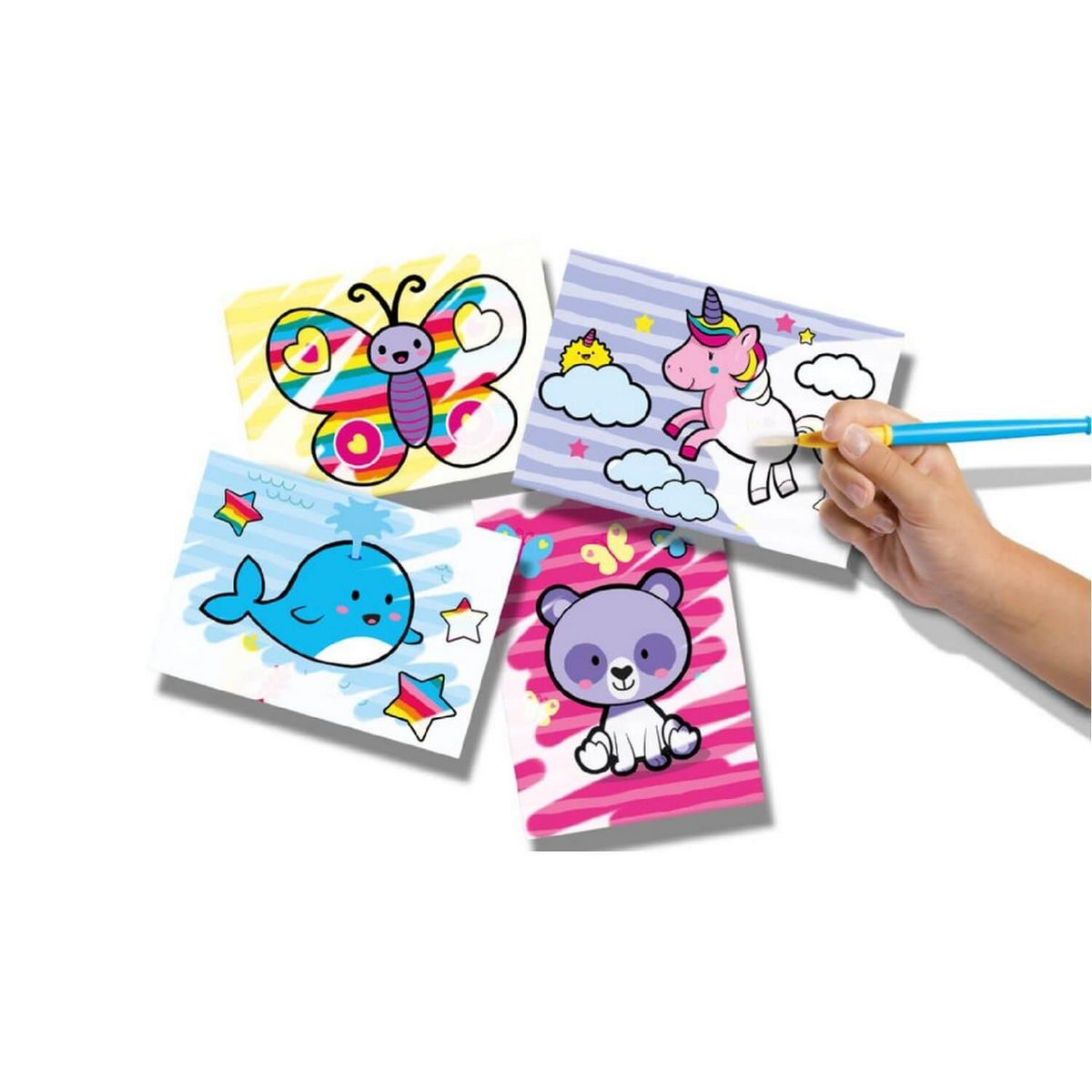 SES Creative Peinture magique : Animaux fantastiques