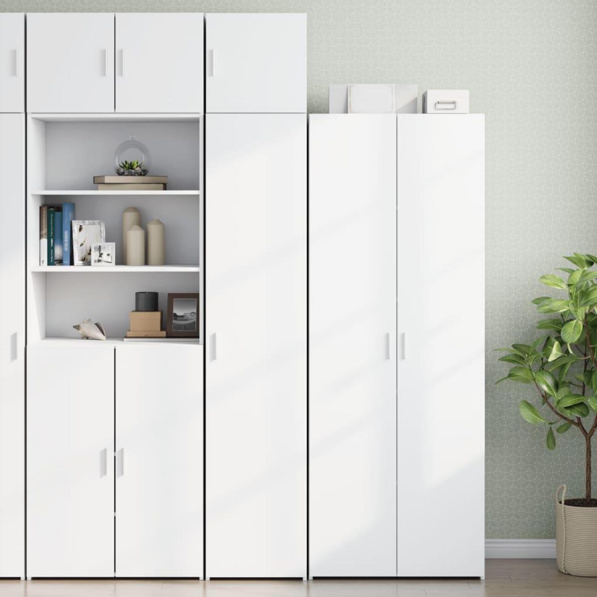 VIDAXL Armoire murale blanc 40x42,5x40 cm bois d'ingenierie