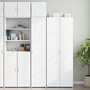 Voir la diapositive 3 : VIDAXL Armoire murale blanc 40x42,5x40 cm bois d'ingenierie