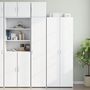 Voir la diapositive 3 : VIDAXL Armoire murale blanc 40x42,5x40 cm bois d'ingenierie