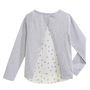 Voir la diapositive 2 : IN EXTENSO Tee-shirt 2 en 1 Fille