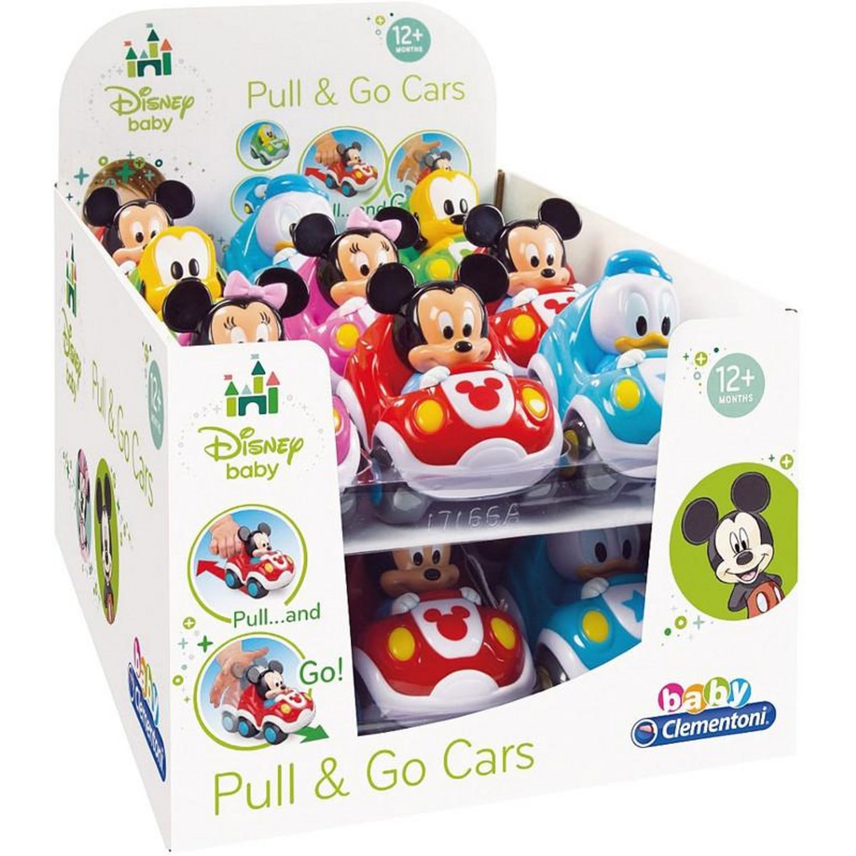 CLEMENTONI VEH PRESS GO DISNEY ASSORTIMENT PRE18 CLEMENTONI CLI17166