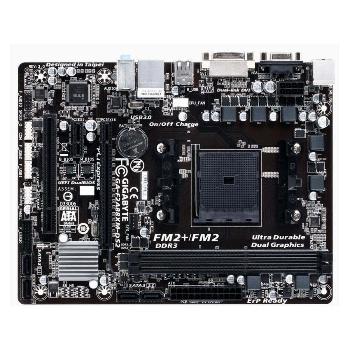 GIGABYTE Carte mere F2A88XM-DS2