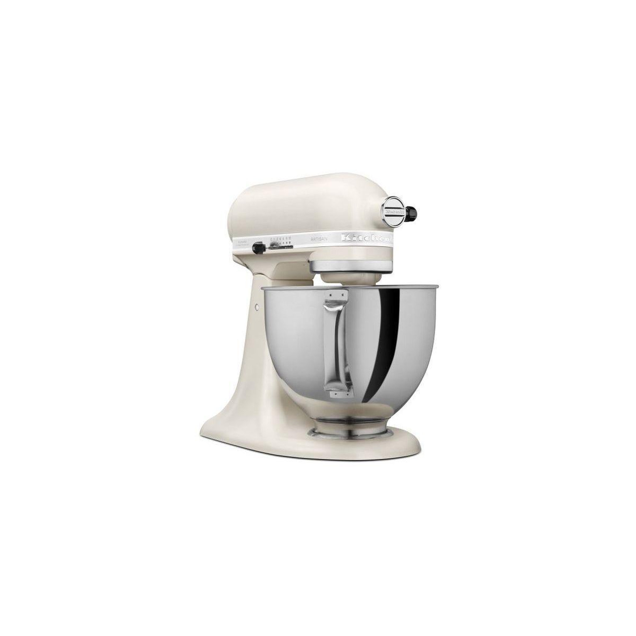 Voir la diapositive 2 : KitchenAid Robot pâtissier 5KSM125EPL Artisan Porcelaine,  4,8 L, bol avec poignée, 300 watts