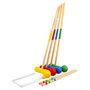 Voir la diapositive 1 : One Two Fun Jeu de croquet familial en bois 