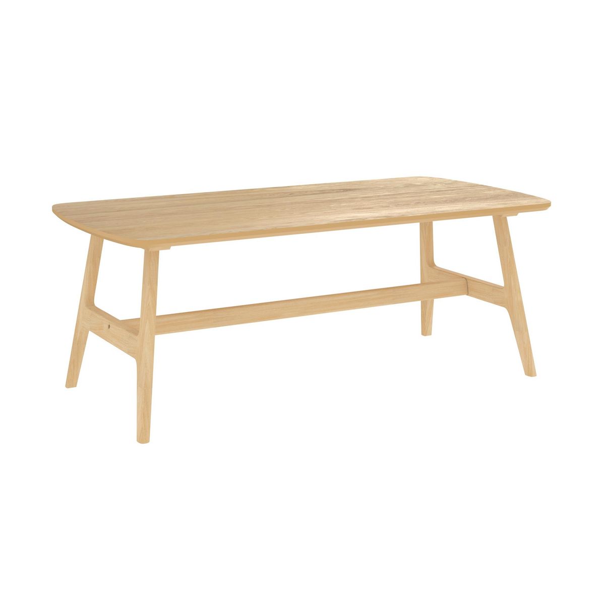 Rendez vous déco Table basse 120 cm en bois clair - Suly