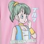 Voir la diapositive 2 : INEXTENSO T-shirt manches courtes rose fille DRAGON BALL Z