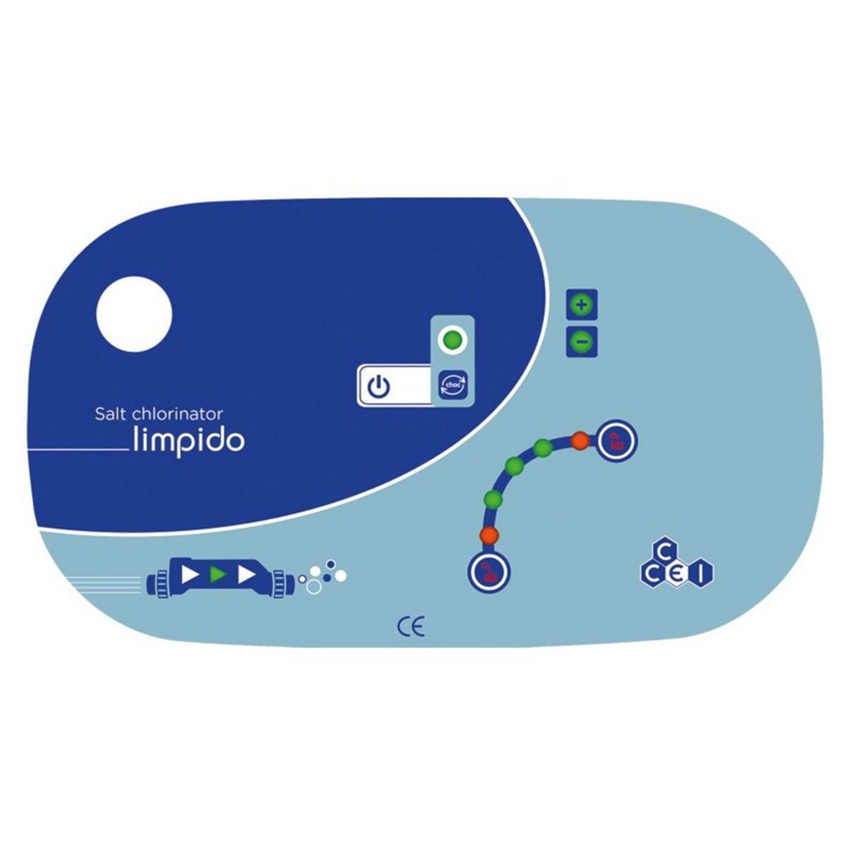 Ccei Electrolyseur au sel Limpido 100 pour piscine 61 à 100 m³ - CCEI