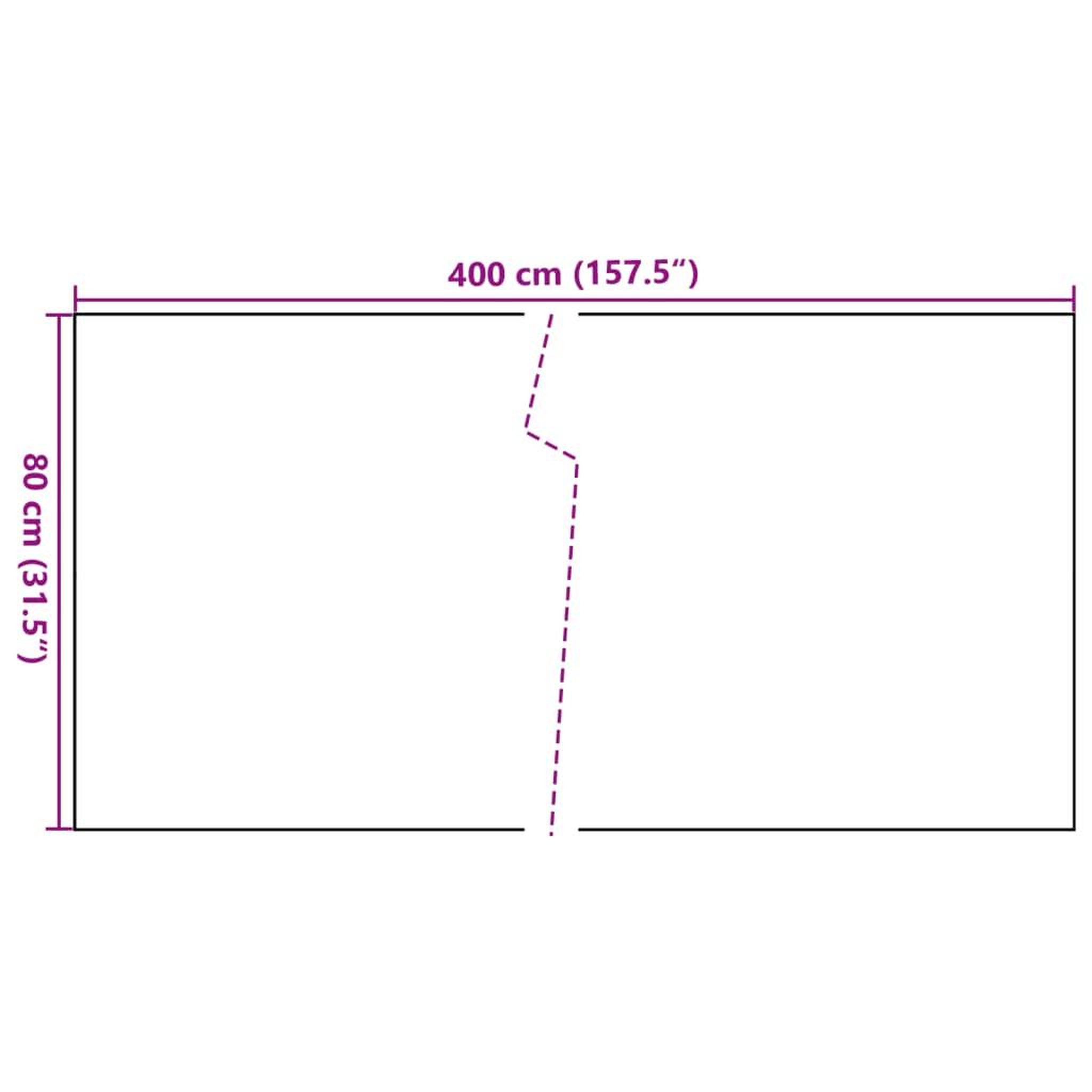 Voir la diapositive 6 : VIDAXL Paravent de balcon brun et noir 400x80 cm resine tressee