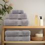 Voir la diapositive 3 : VIDAXL Serviettes de douche de qualité supérieure SOLUND 2 pcs gris