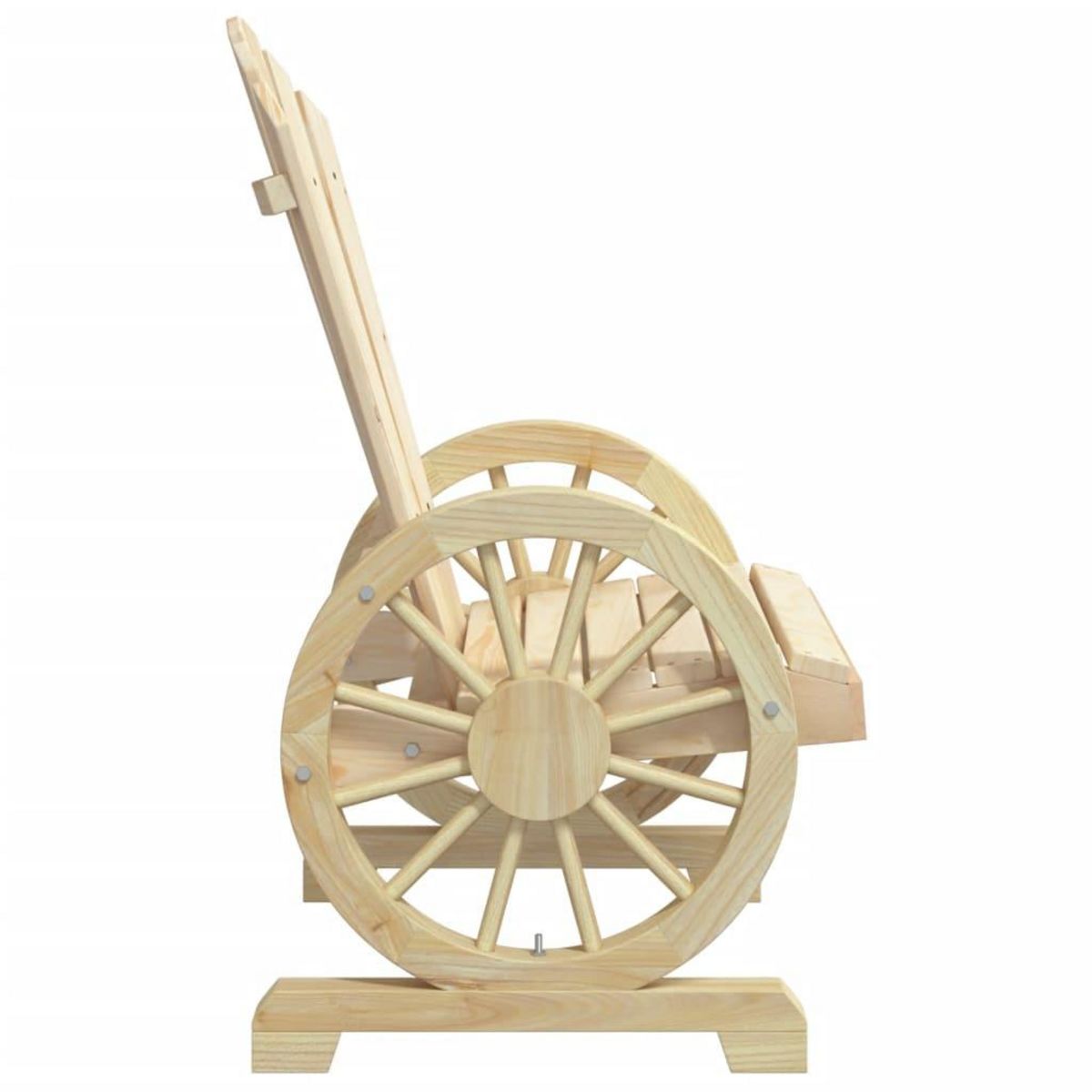 VIDAXL Chaise de jardin Adirondack bois de sapin massif