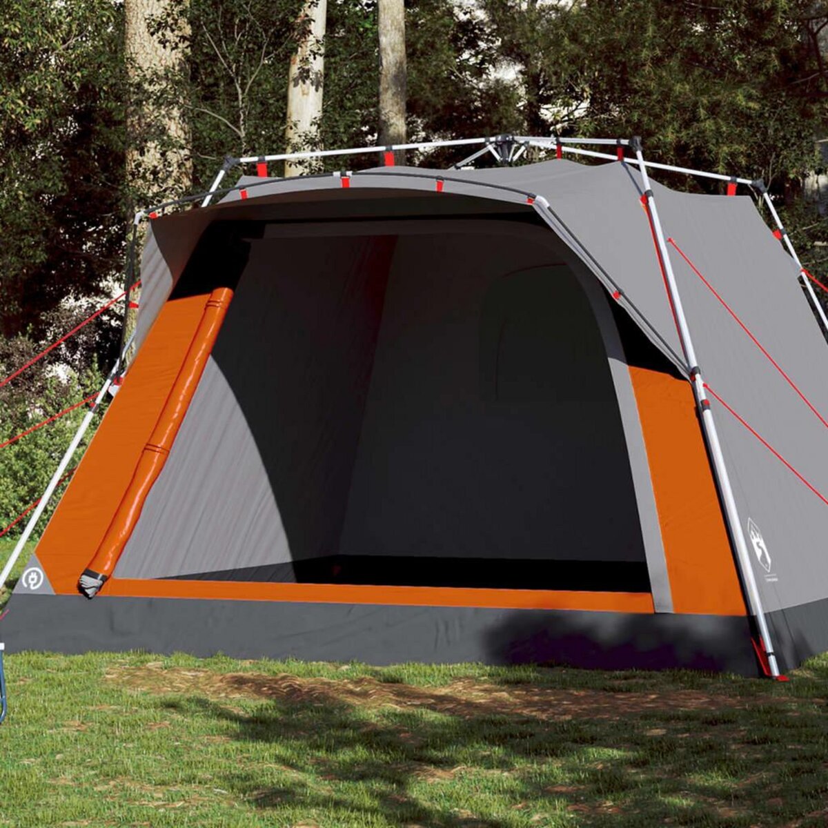 VIDAXL Tente de camping cabine 4 personnes liberation rapide
