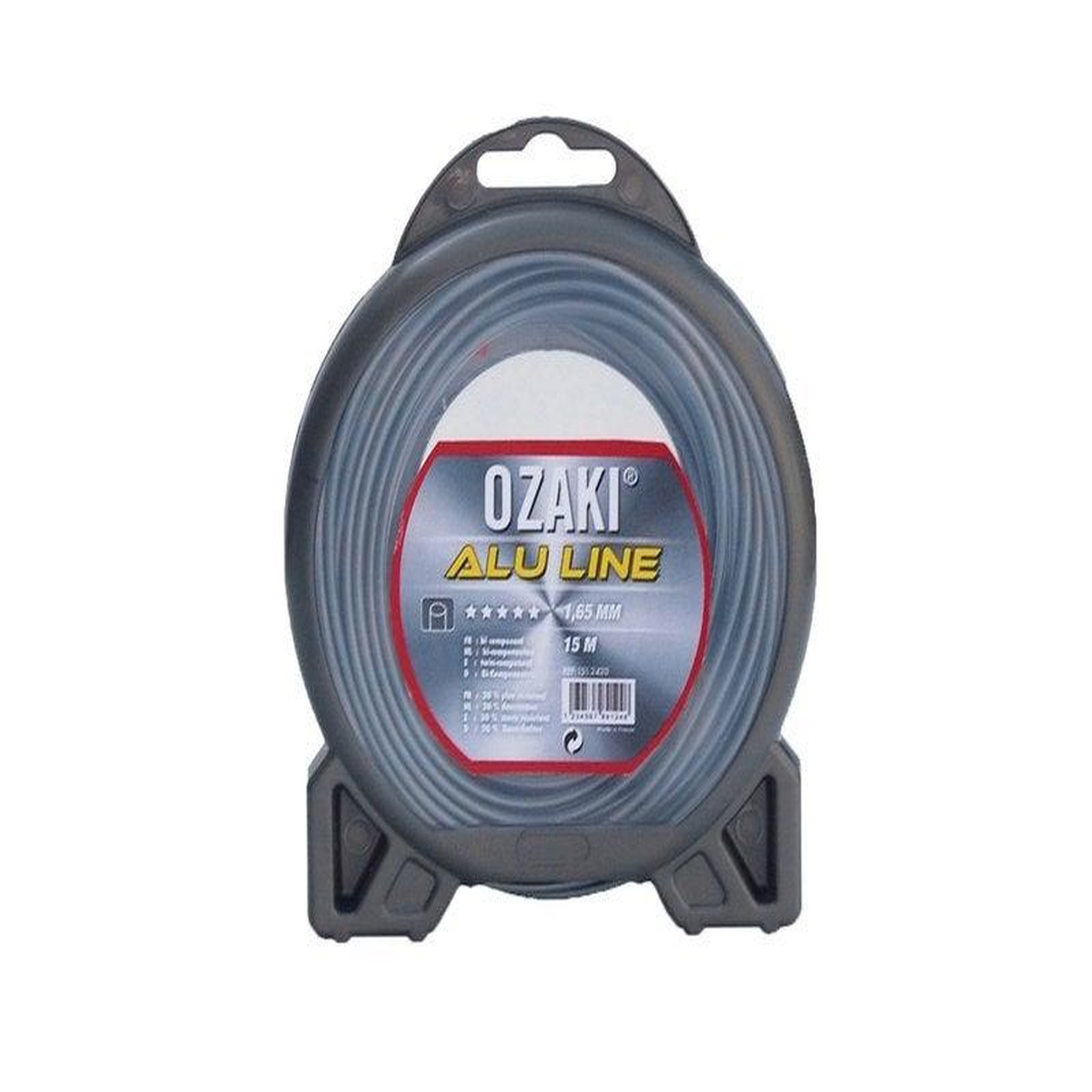OzaKI Coque Fil Nylon Ozaki Alu Line - Longueur: 15M, Ø: 1,60Mm
