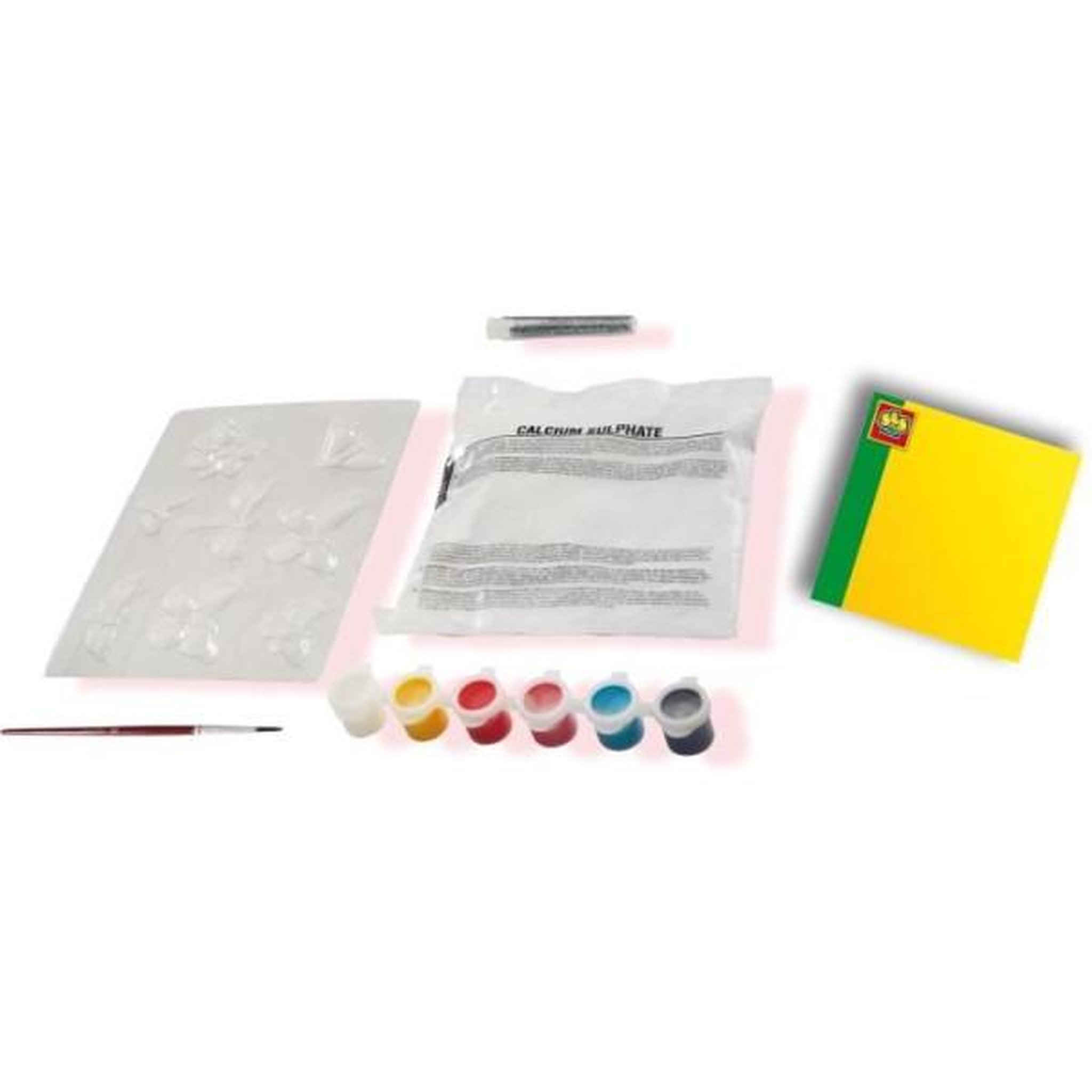 Voir la diapositive 6 : SES Creative Moulage et peinture - SES CREATIVE - Papillon et paillettes - Figurines en plâtre