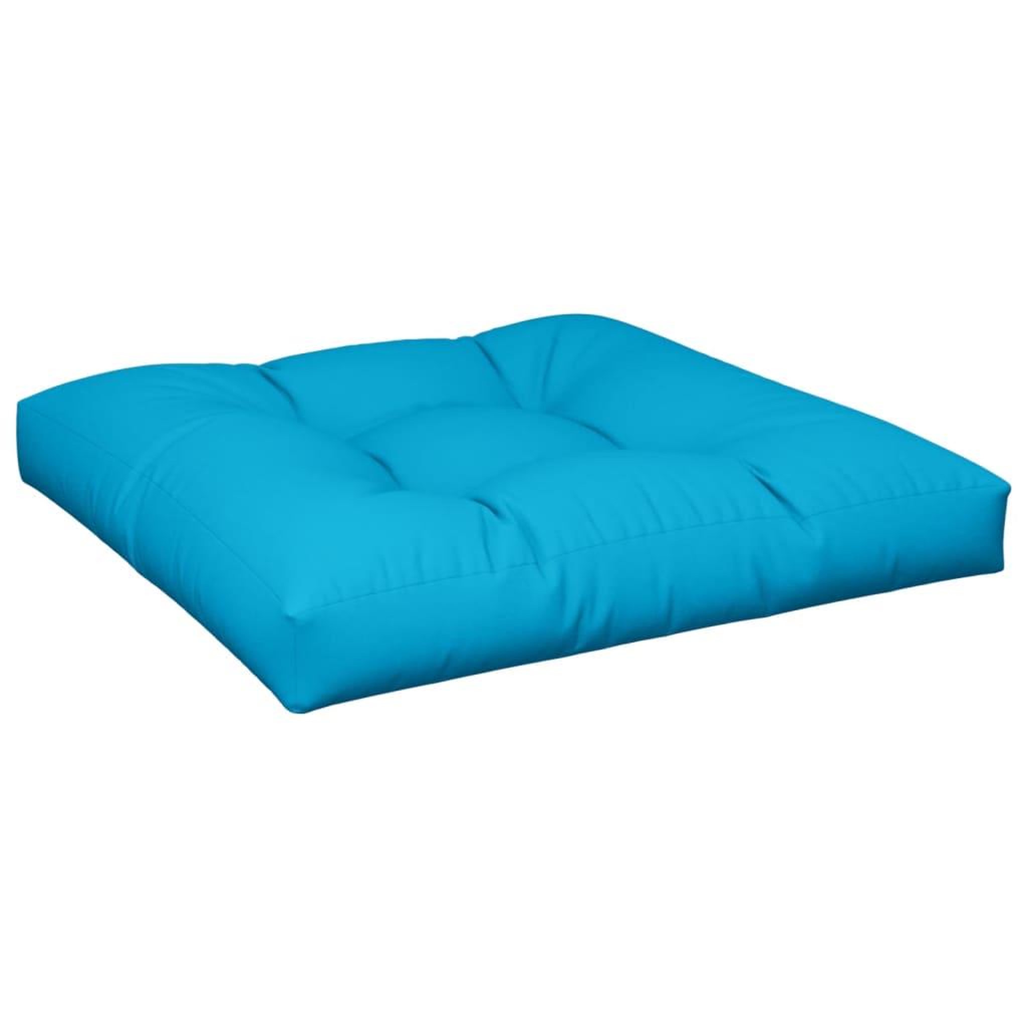 Voir la diapositive 4 : VIDAXL Coussins de palette lot de 2 bleu tissu