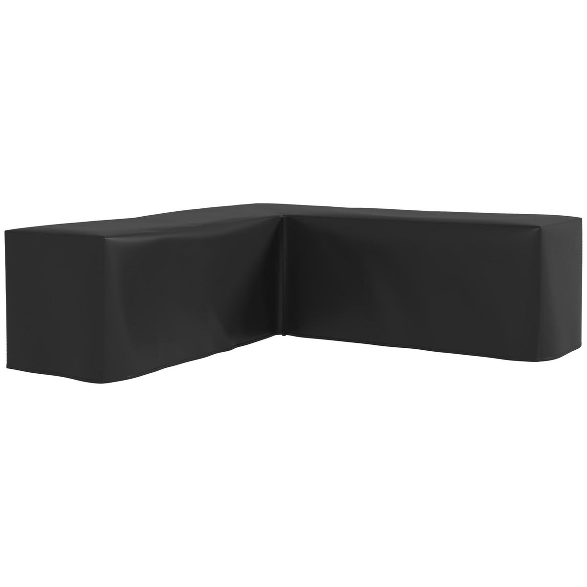OUTSUNNY Housse de protection salon de jardin d'angle - imperméable, anti-UV - dim. 250L x 250l x 79H cm - noir