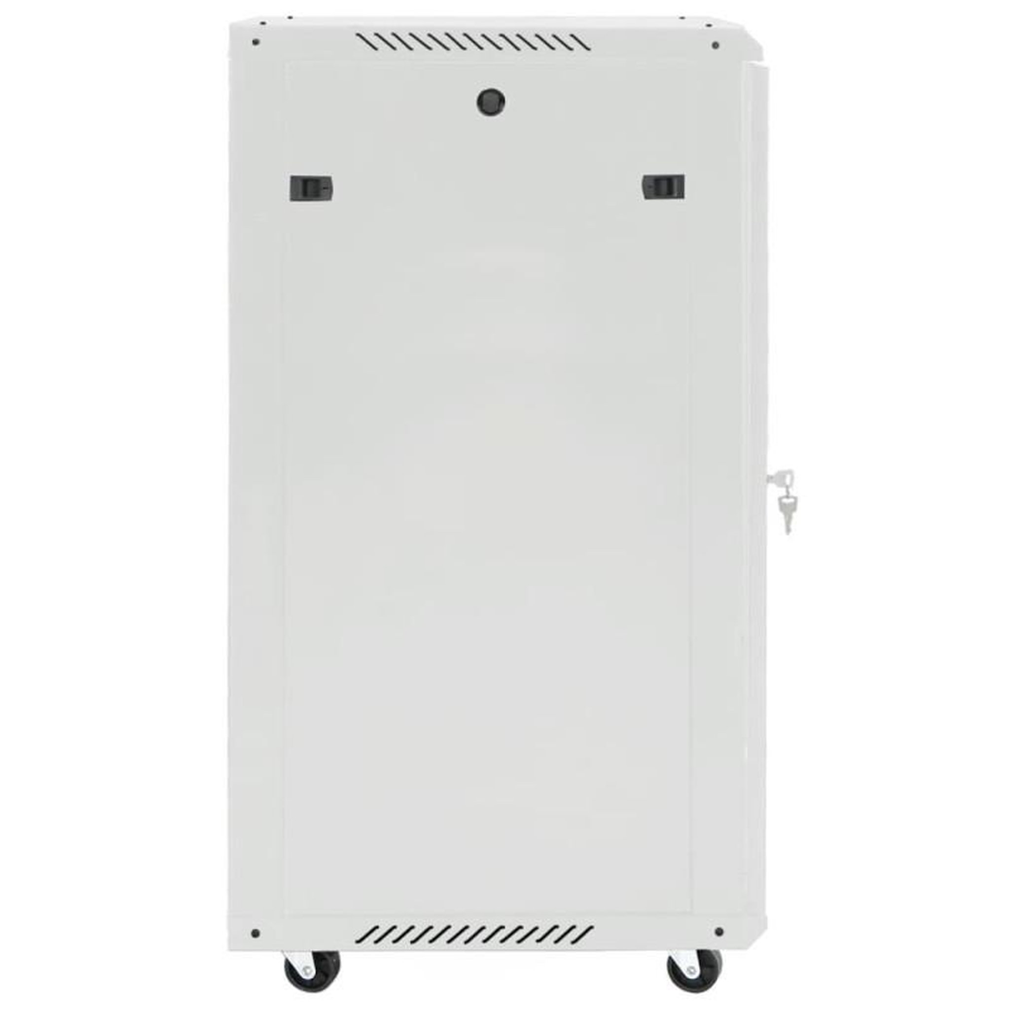 Voir la diapositive 4 : VIDAXL Coffret de réseau avec pieds pivotants 15U 19 IP20 53x40x80 cm