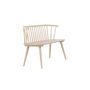 Voir la diapositive 2 : Paris Prix Banc Design en Bois  Bobby  120cm Naturel