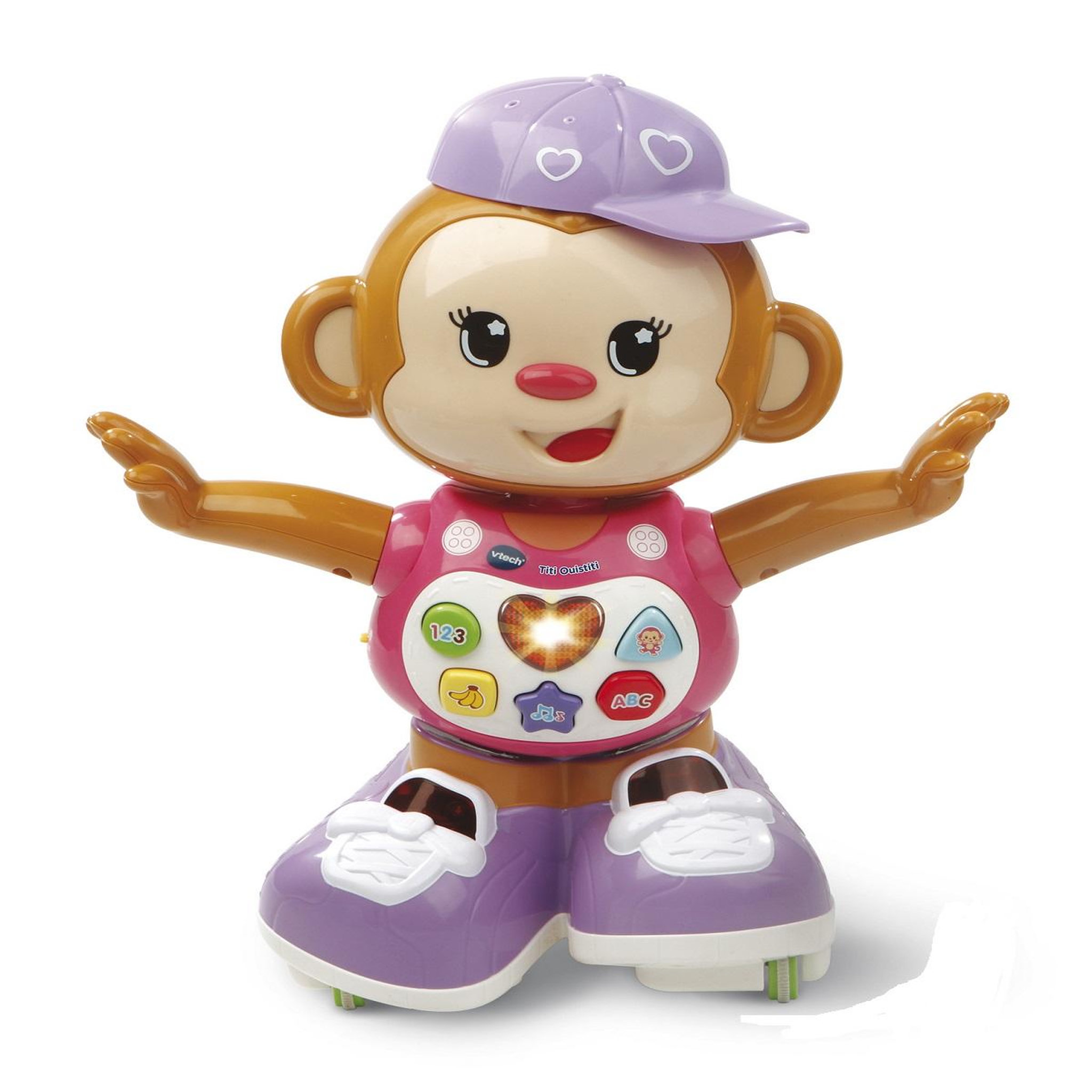 VTECH Titi ouistiti rose 