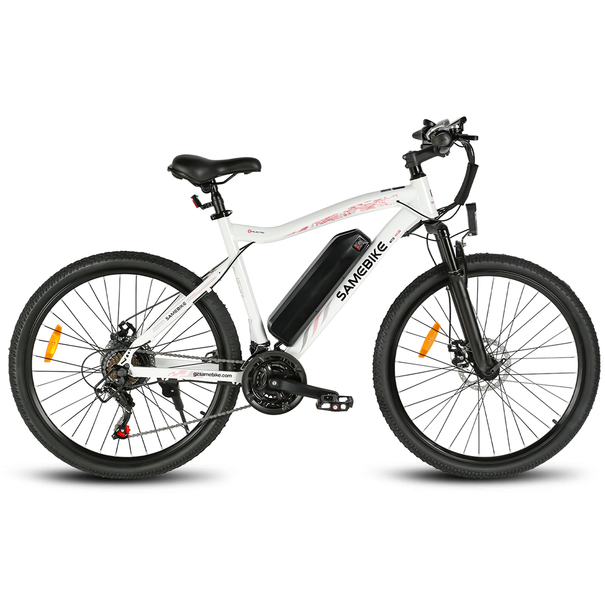 Voir la diapositive 3 : SAMEBIKE Vélo électrique de banlieue SAMEBIKE SY26-II, 500 W