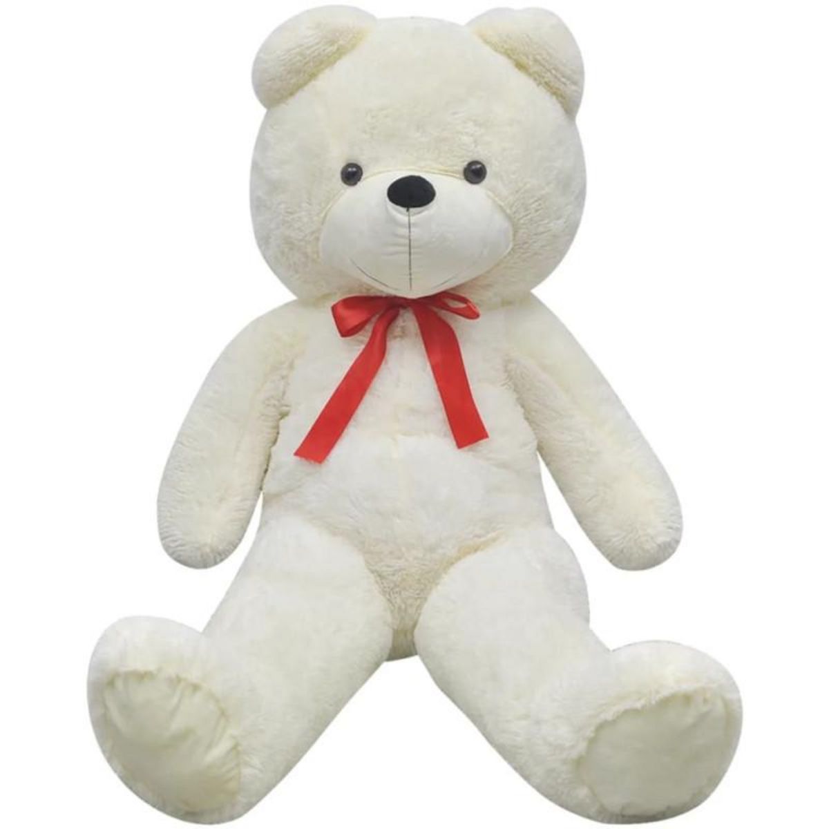 VIDAXL Ours en peluche Blanc 170 cm