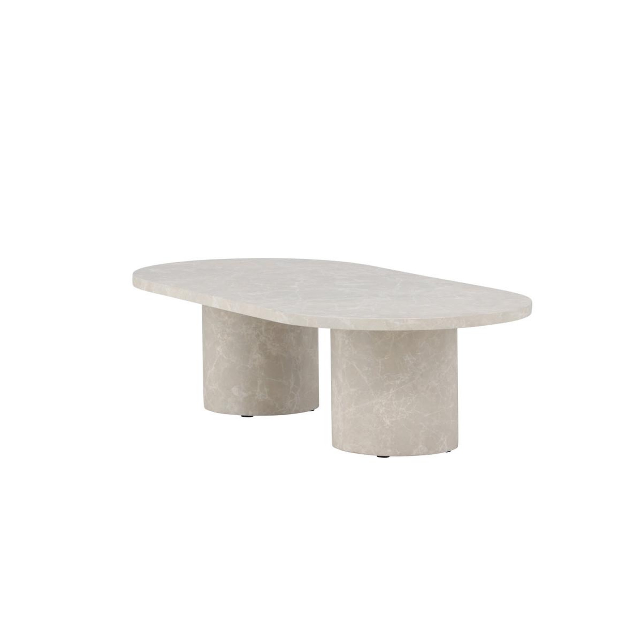 Voir la diapositive 6 : Paris Prix Table basse effet marbre  narvik  120cm beige