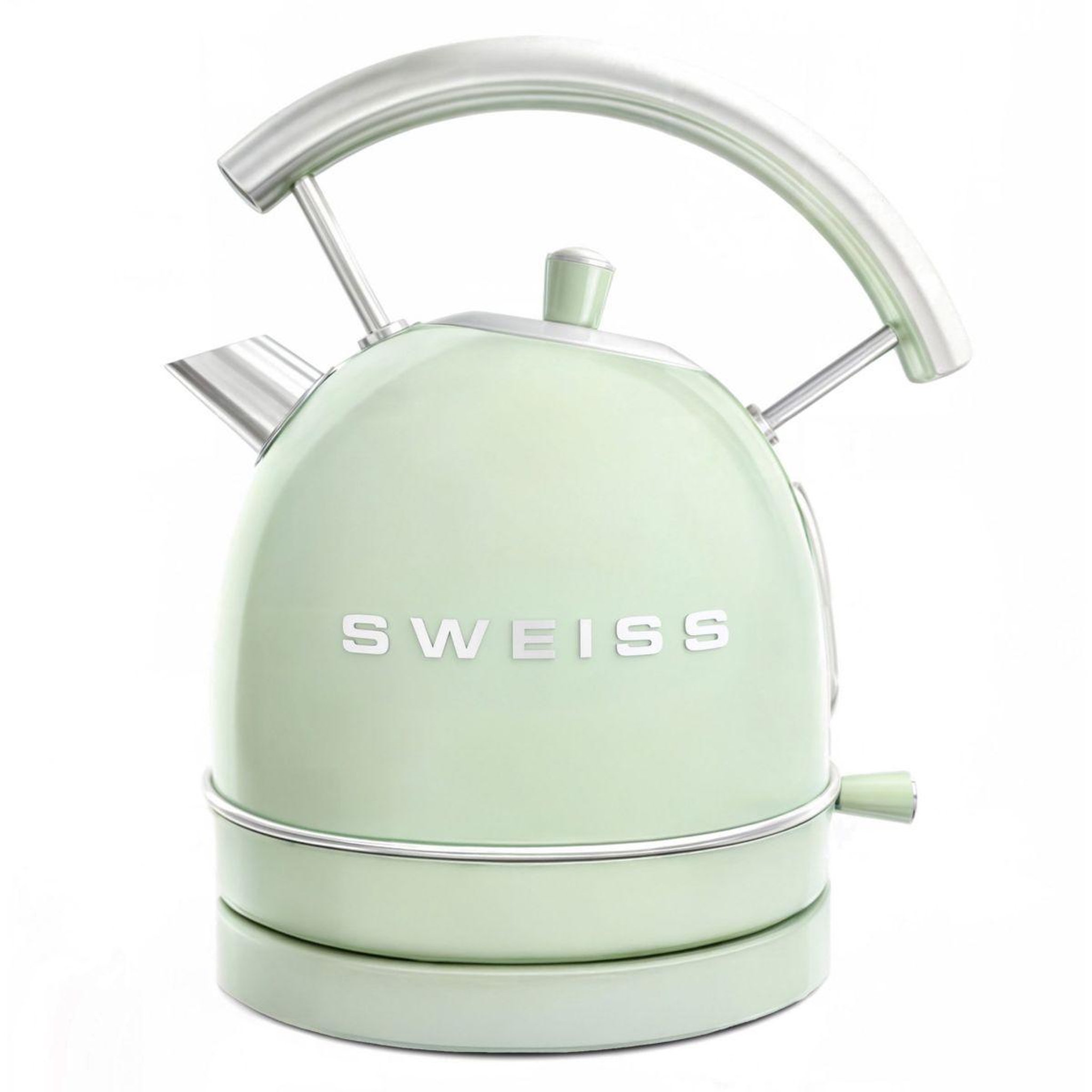 Voir la diapositive 3 : SWEISS Grille-pain + bouilloire vintage vert pack GRVKTL7