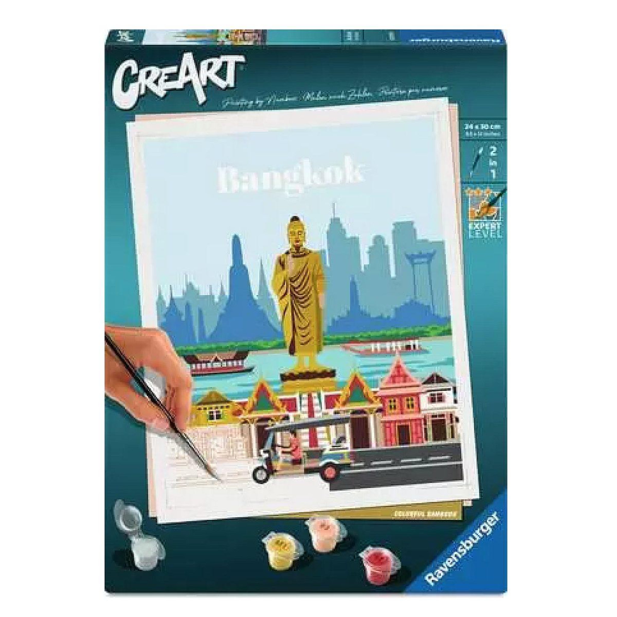 RAVENSBURGER Creart - 24x30 cm - bangkok