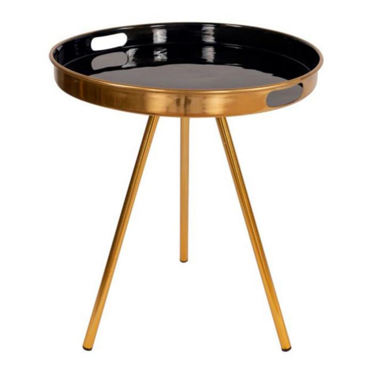 Paris Prix Table d'Appoint Design  Morrison  55cm Bleu Foncé