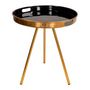 Voir la diapositive 1 : Paris Prix Table d'Appoint Design  Morrison  55cm Bleu Foncé