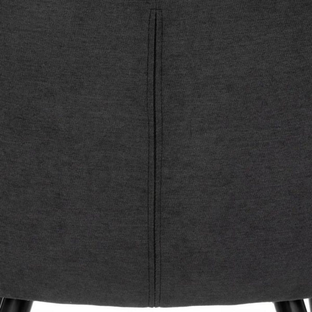 ATMOSPHERA Lot de 2 Chaises Fauteuils  Visoca  83cm Noir