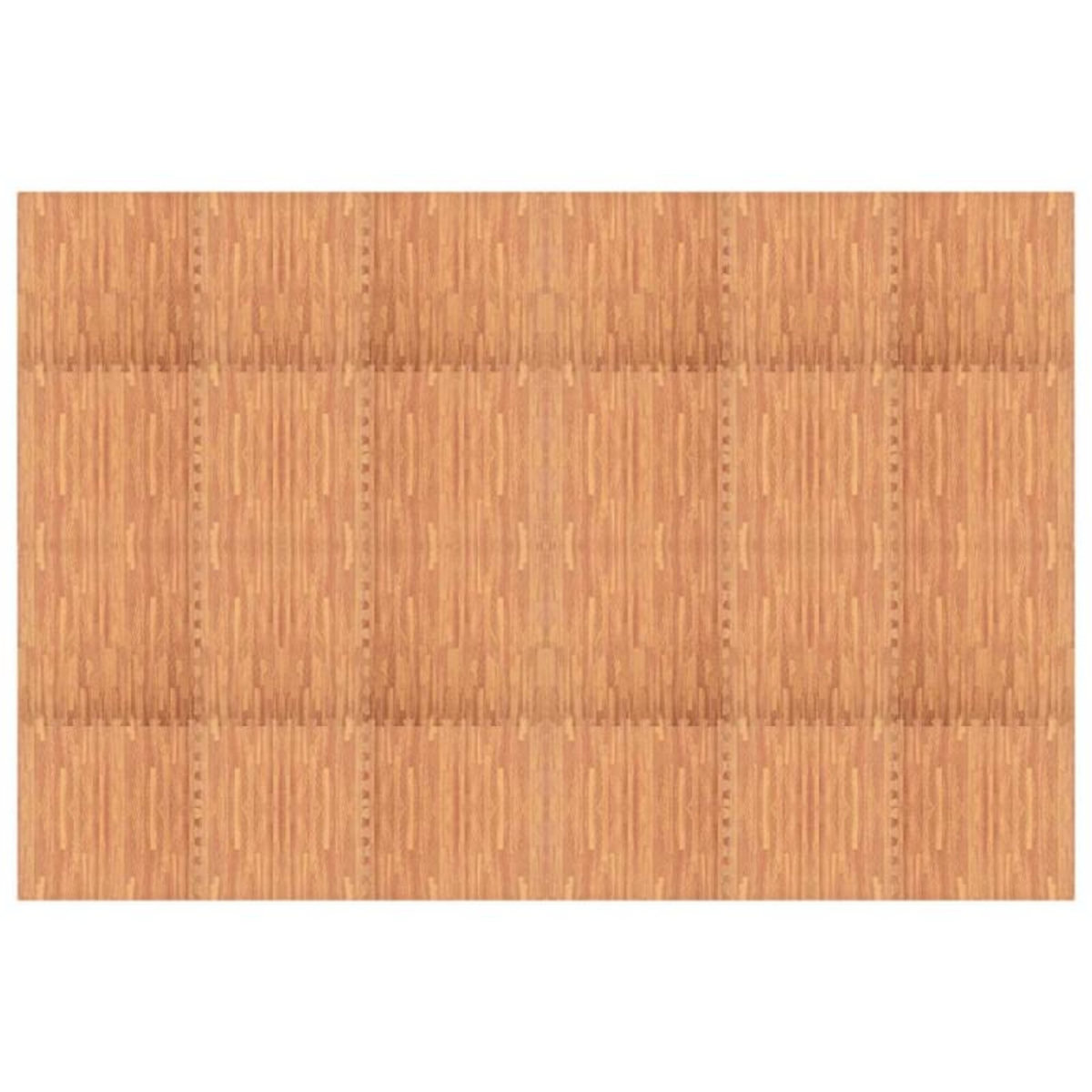 VIDAXL Tapis de sol 24 pcs Grain de bois 8,64㎡ Mousse EVA